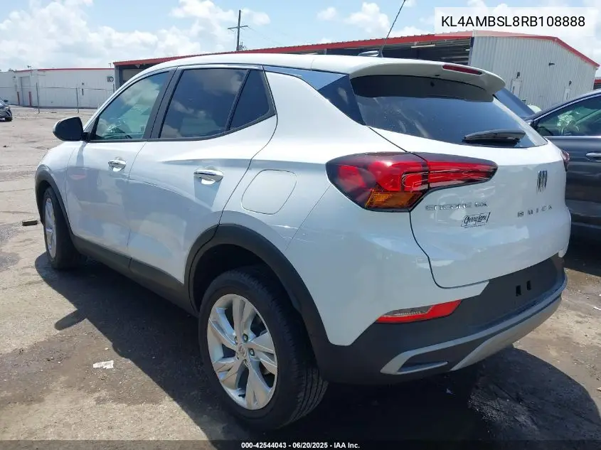 2024 Buick Encore Gx Preferred Fwd VIN: KL4AMBSL8RB108888 Lot: 42544043