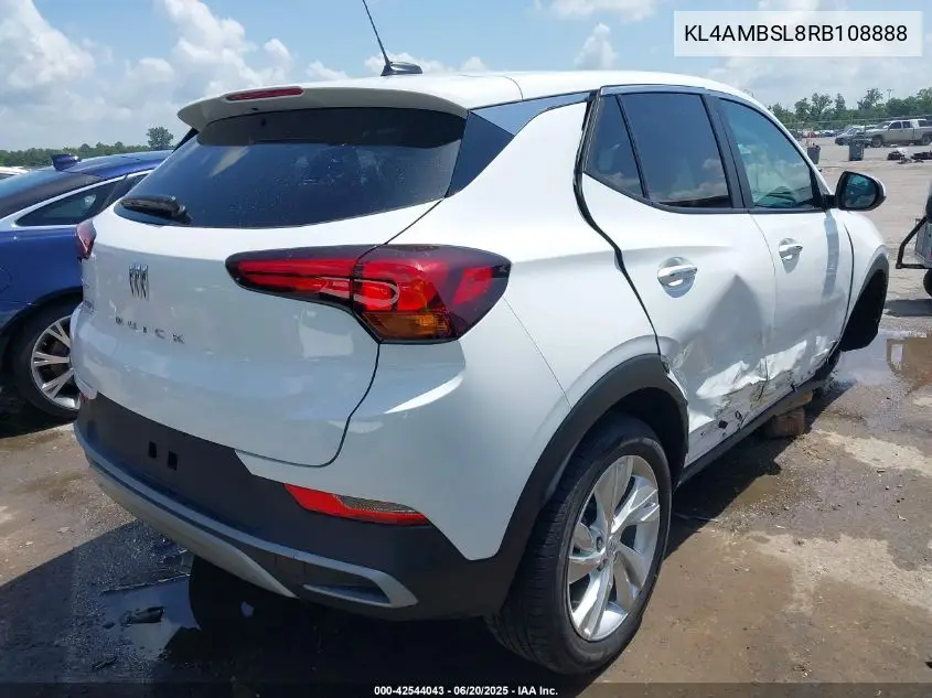 2024 Buick Encore Gx Preferred Fwd VIN: KL4AMBSL8RB108888 Lot: 42544043