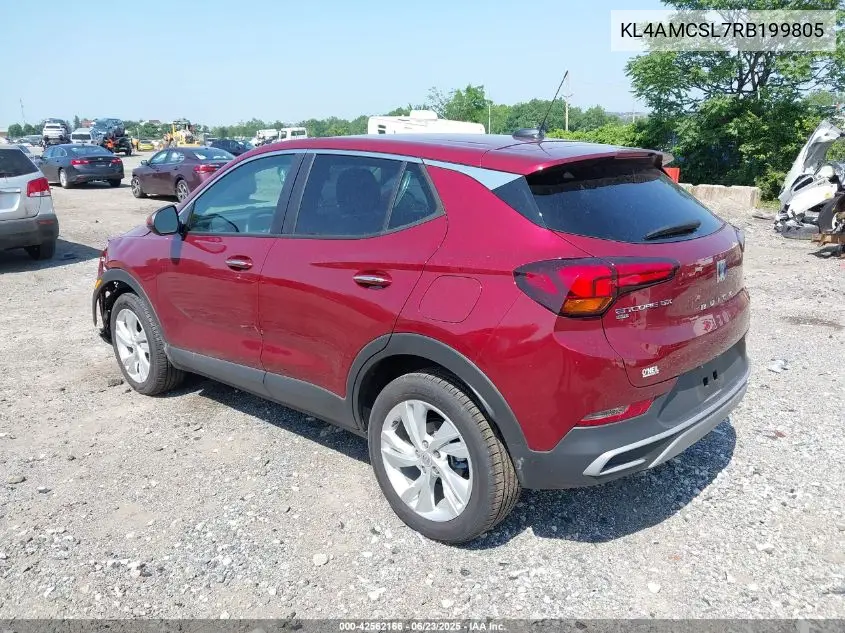 2024 Buick Encore Gx Preferred Awd VIN: KL4AMCSL7RB199805 Lot: 42562166