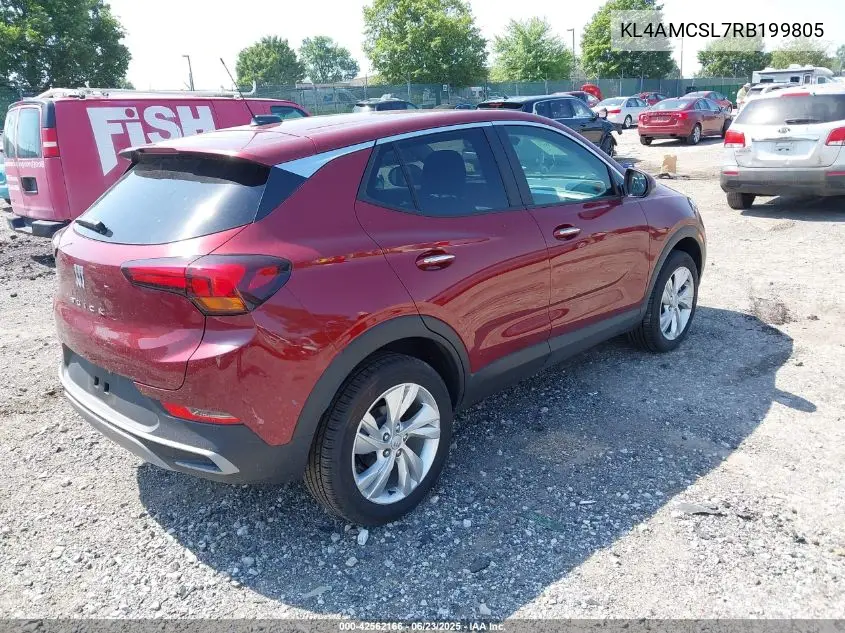 2024 Buick Encore Gx Preferred Awd VIN: KL4AMCSL7RB199805 Lot: 42562166
