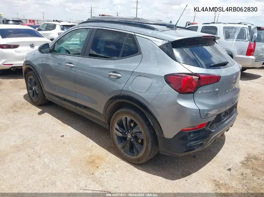 2024 Buick Encore Gx Sport Touring Fwd VIN: KL4AMDSL4RB062830 Lot: 42571517