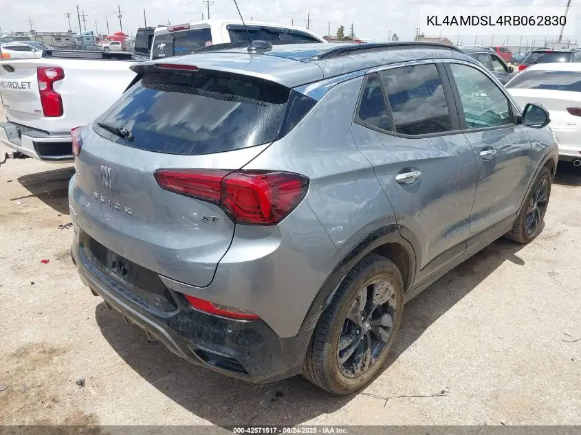 2024 Buick Encore Gx Sport Touring Fwd VIN: KL4AMDSL4RB062830 Lot: 42571517