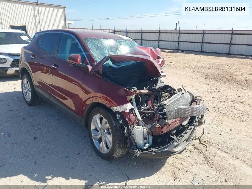 2024 Buick Encore Gx Preferred Fwd VIN: KL4AMBSL8RB131684 Lot: 42582076