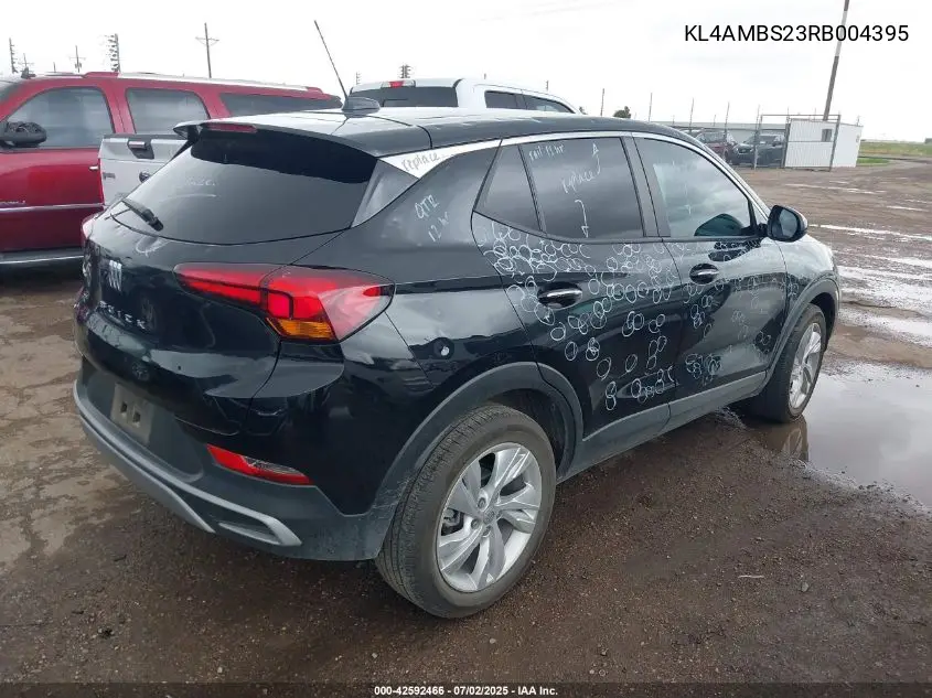 2024 Buick Encore Gx Preferred Fwd VIN: KL4AMBS23RB004395 Lot: 42592466