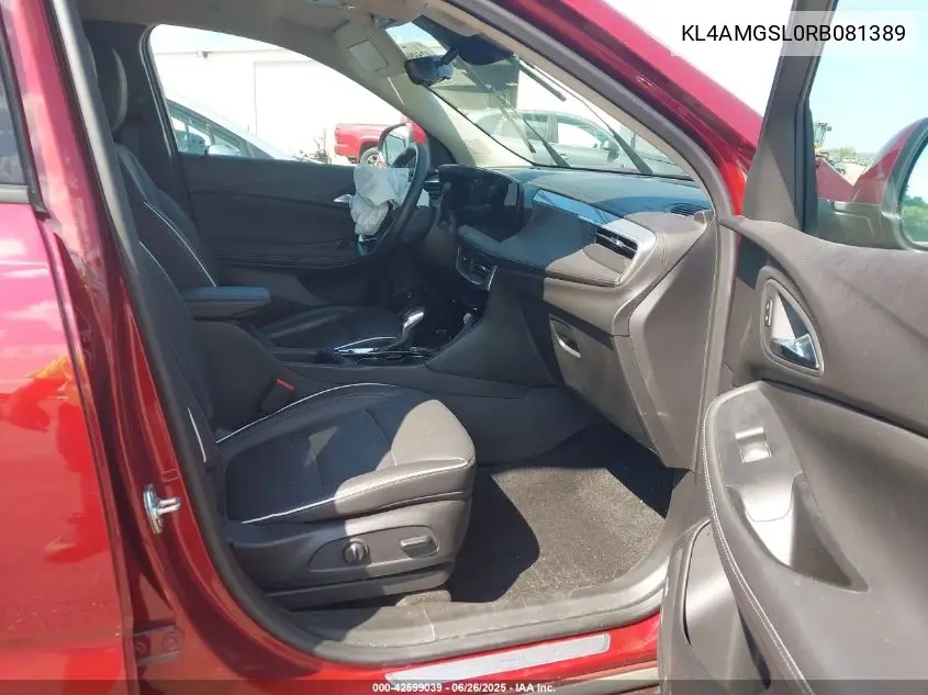 2024 Buick Encore Gx Avenir Awd VIN: KL4AMGSL0RB081389 Lot: 42599039