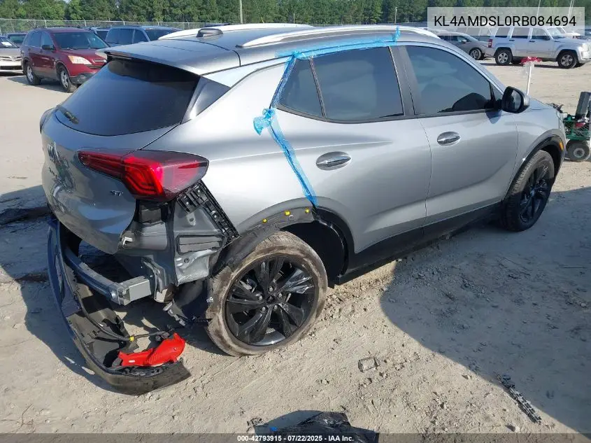 2024 Buick Encore Gx Sport Touring Fwd VIN: KL4AMDSL0RB084694 Lot: 42793915