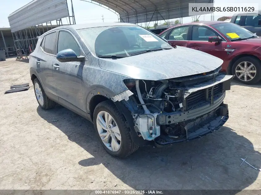 2025 Buick Encore Gx Preferred Fwd VIN: KL4AMBSL6SB011629 Lot: 41876947