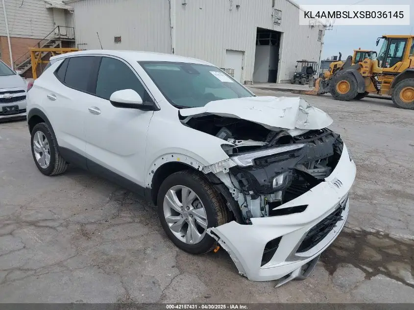 2025 Buick Encore Gx Preferred Fwd VIN: KL4AMBSLXSB036145 Lot: 42157431