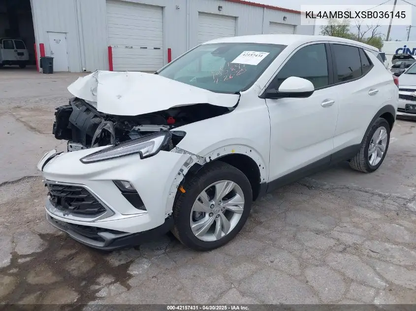 2025 Buick Encore Gx Preferred Fwd VIN: KL4AMBSLXSB036145 Lot: 42157431