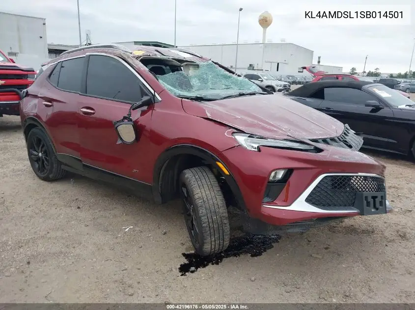 2025 Buick Encore Gx Sport Touring Fwd VIN: KL4AMDSL1SB014501 Lot: 42196176