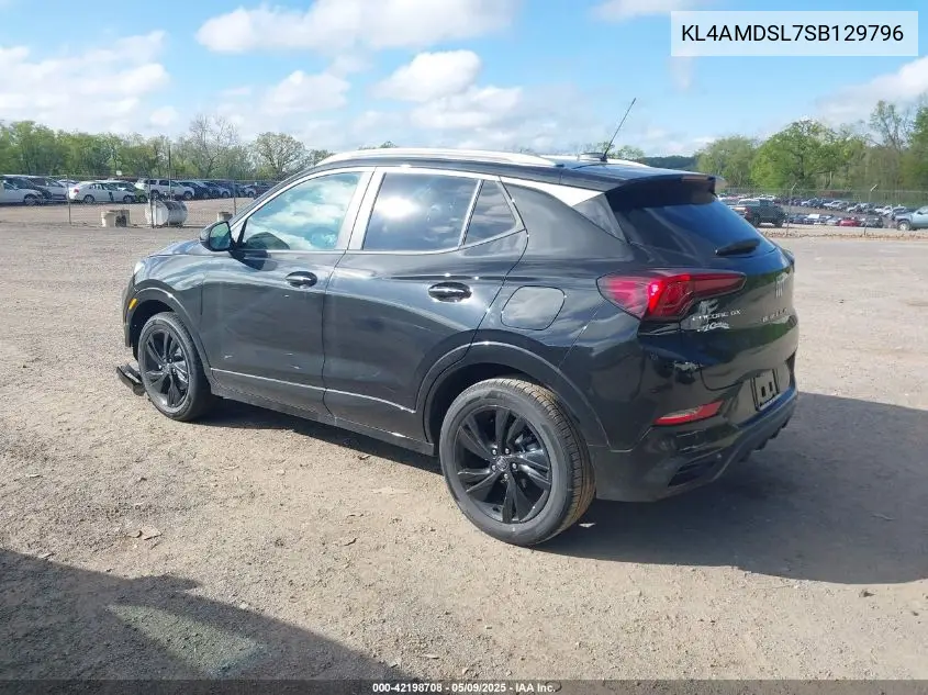 2025 Buick Encore Gx Sport Touring Fwd VIN: KL4AMDSL7SB129796 Lot: 42198708