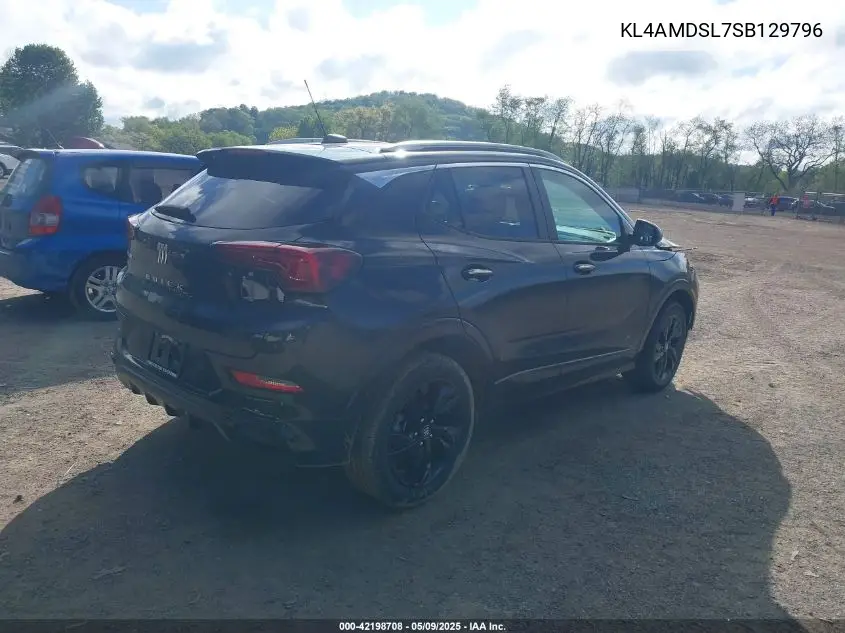 2025 Buick Encore Gx Sport Touring Fwd VIN: KL4AMDSL7SB129796 Lot: 42198708