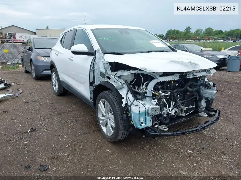 2025 Buick Encore Gx Preferred Awd VIN: KL4AMCSLXSB102215 Lot: 42531119