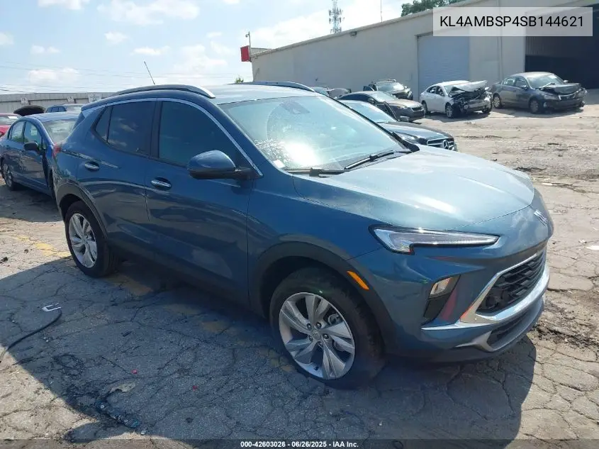 2025 Buick Encore Gx Preferred Fwd VIN: KL4AMBSP4SB144621 Lot: 42603026