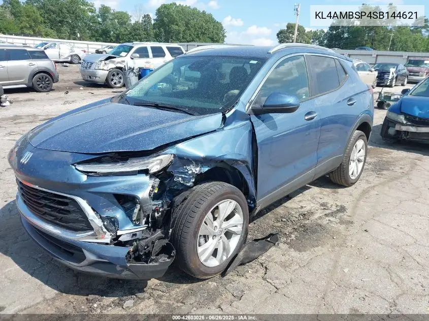 2025 Buick Encore Gx Preferred Fwd VIN: KL4AMBSP4SB144621 Lot: 42603026