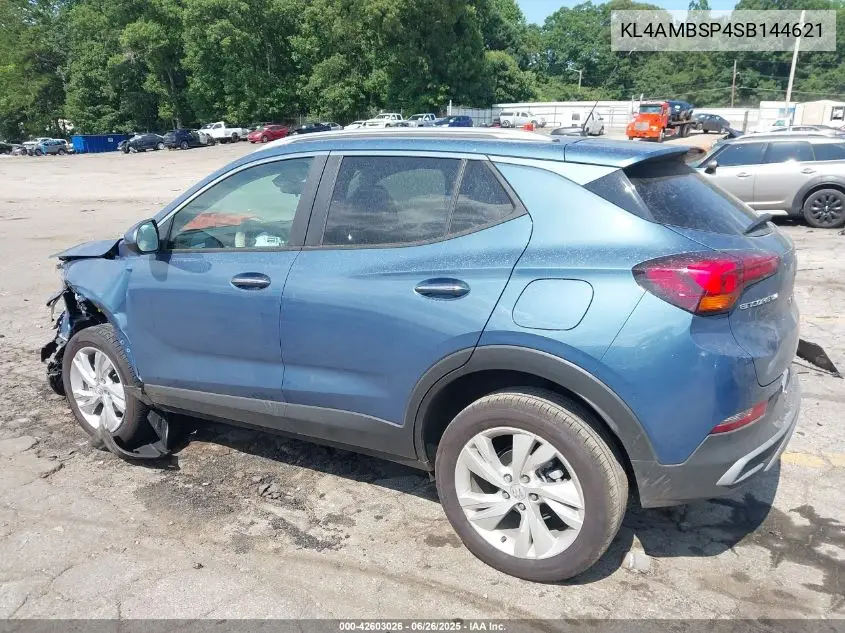 2025 Buick Encore Gx Preferred Fwd VIN: KL4AMBSP4SB144621 Lot: 42603026