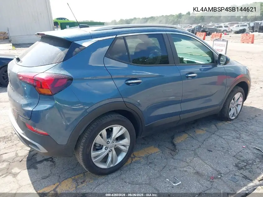 2025 Buick Encore Gx Preferred Fwd VIN: KL4AMBSP4SB144621 Lot: 42603026