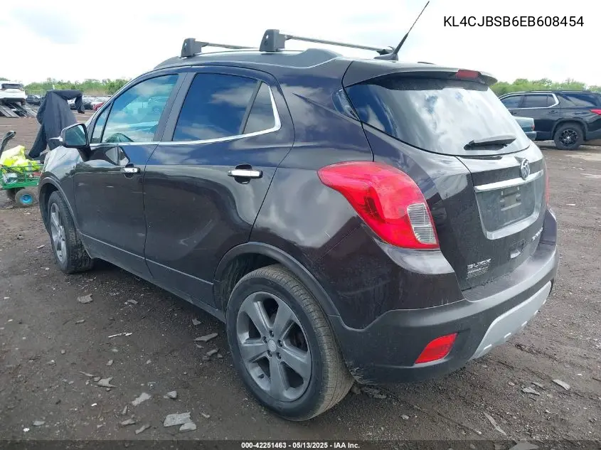 2014 Buick Encore Convenience VIN: KL4CJBSB6EB608454 Lot: 42251463