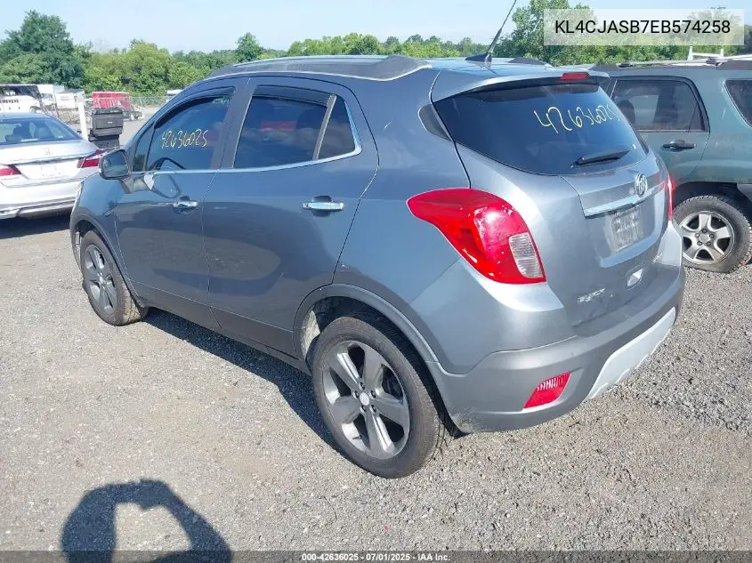 2014 Buick Encore VIN: KL4CJASB7EB574258 Lot: 42636025
