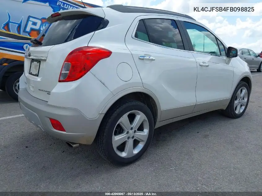 2015 Buick Encore Convenience VIN: KL4CJFSB4FB098825 Lot: 42065067