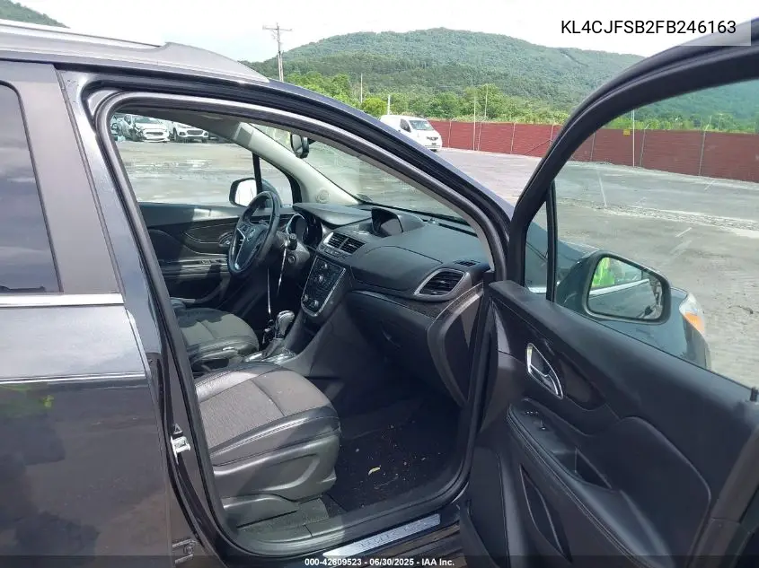 2015 Buick Encore Convenience VIN: KL4CJFSB2FB246163 Lot: 42609523