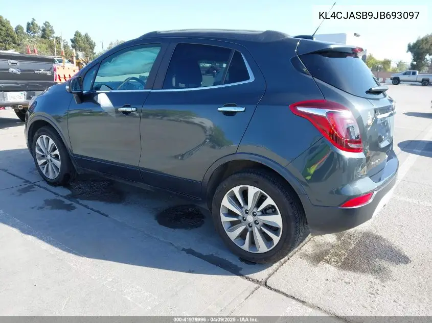 2018 Buick Encore Preferred VIN: KL4CJASB9JB693097 Lot: 41979996
