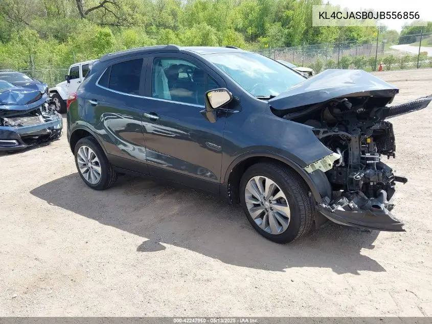 2018 Buick Encore Preferred VIN: KL4CJASB0JB556856 Lot: 42247960