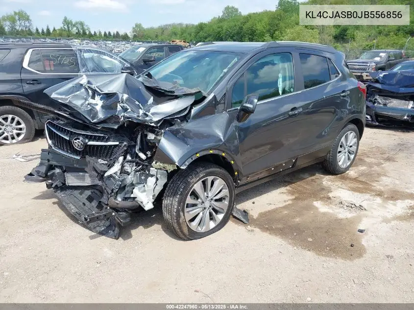 2018 Buick Encore Preferred VIN: KL4CJASB0JB556856 Lot: 42247960
