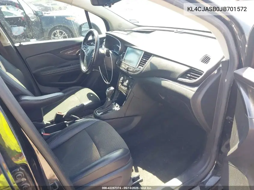 2018 Buick Encore Preferred VIN: KL4CJASB0JB701572 Lot: 42257374