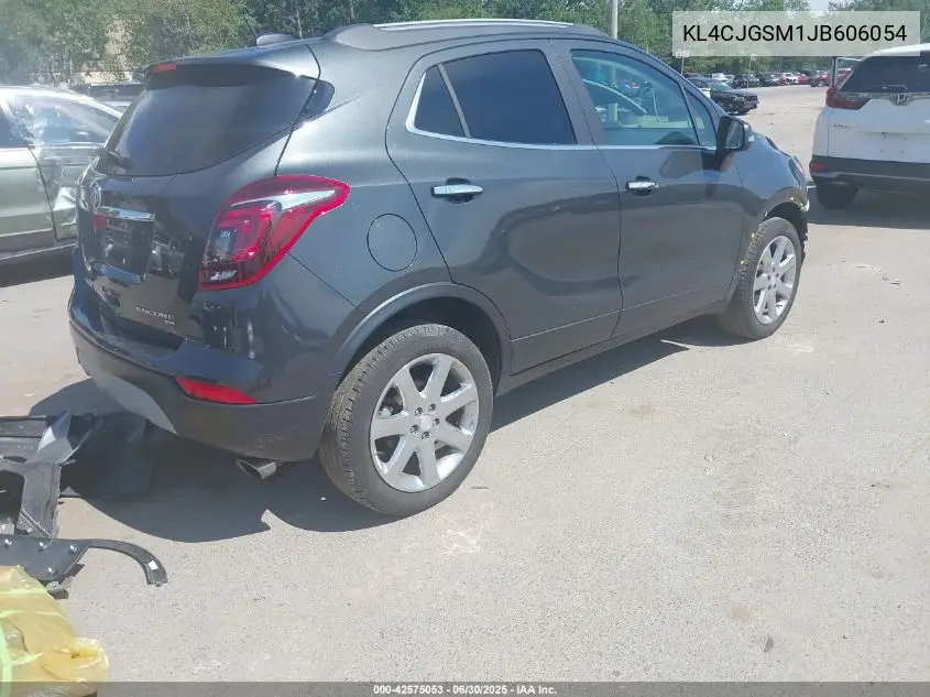 2018 Buick Encore Essence VIN: KL4CJGSM1JB606054 Lot: 42575053