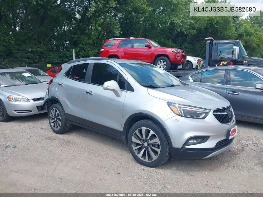 2018 Buick Encore Essence VIN: KL4CJGSB5JB582680 Lot: 42627006