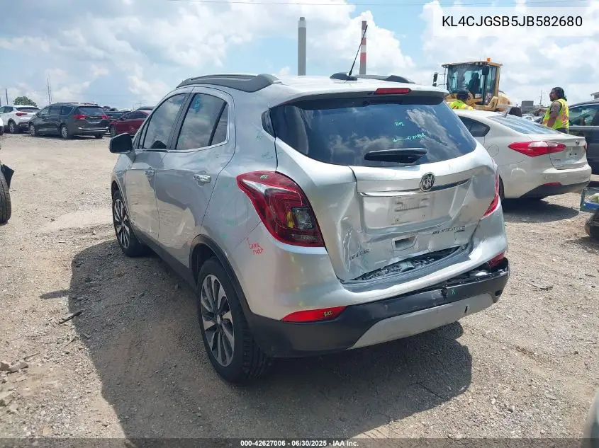 2018 Buick Encore Essence VIN: KL4CJGSB5JB582680 Lot: 42627006