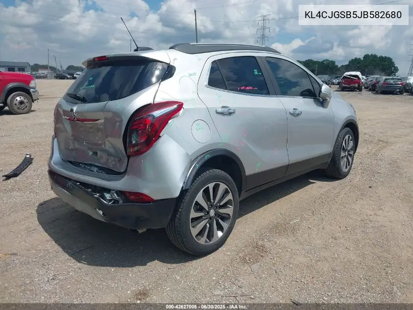 2018 Buick Encore Essence VIN: KL4CJGSB5JB582680 Lot: 42627006
