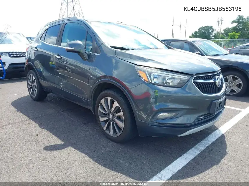 2018 Buick Encore Preferred Ii VIN: KL4CJBSB5JB583198 Lot: 42628781