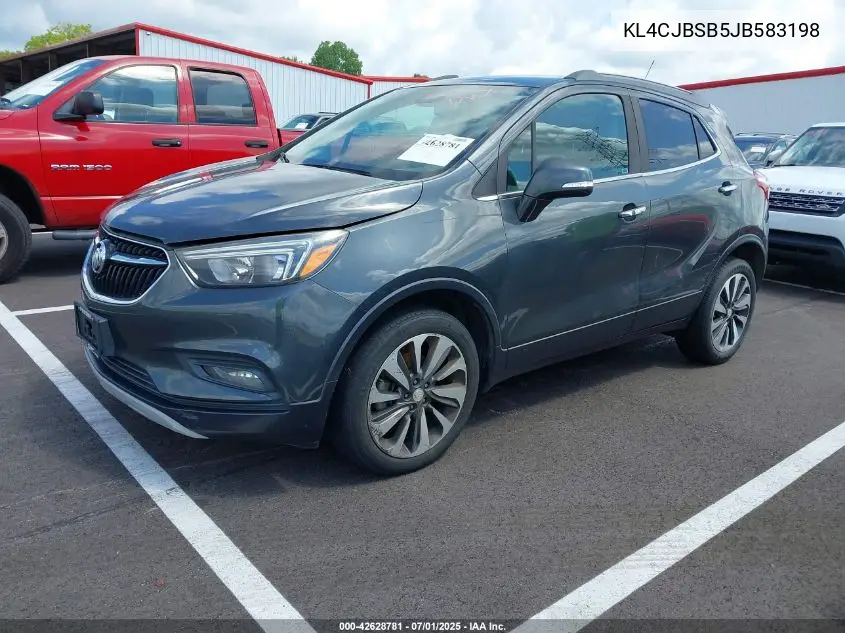2018 Buick Encore Preferred Ii VIN: KL4CJBSB5JB583198 Lot: 42628781