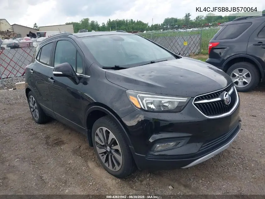 2018 Buick Encore Preferred Ii VIN: KL4CJFSB8JB570064 Lot: 42631942