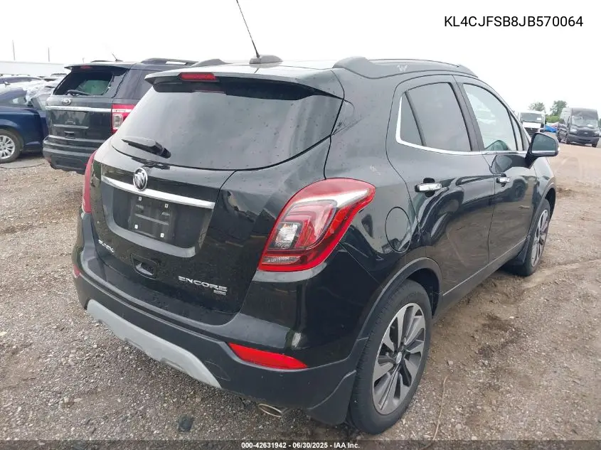 2018 Buick Encore Preferred Ii VIN: KL4CJFSB8JB570064 Lot: 42631942