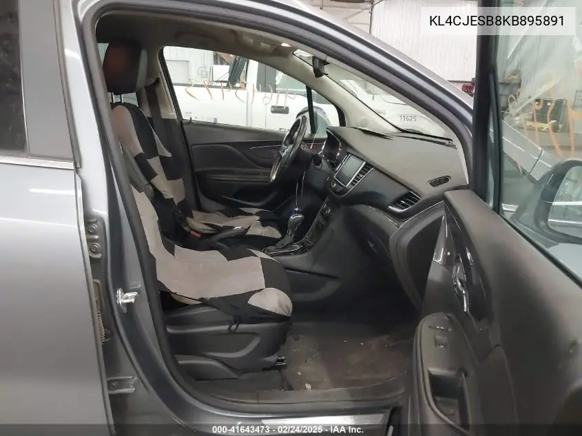 2019 Buick Encore Awd Preferred VIN: KL4CJESB8KB895891 Lot: 41643473