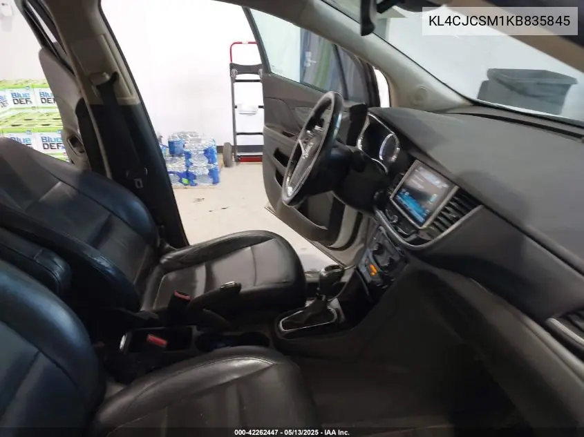 2019 Buick Encore Fwd Essence VIN: KL4CJCSM1KB835845 Lot: 42262447
