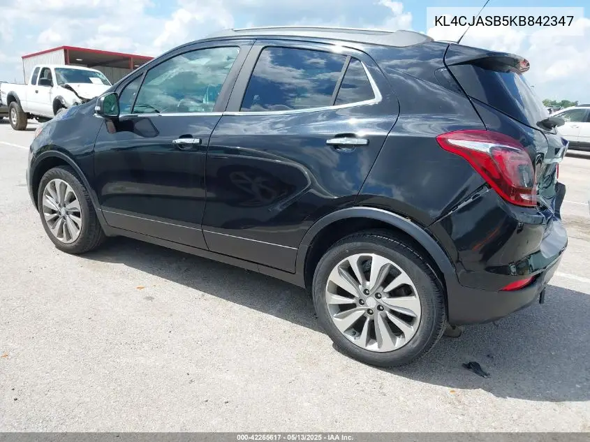 2019 Buick Encore Fwd Preferred VIN: KL4CJASB5KB842347 Lot: 42265617