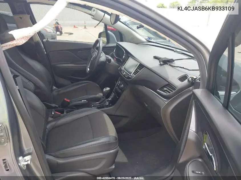 2019 Buick Encore Fwd Preferred VIN: KL4CJASB6KB933109 Lot: 42594476