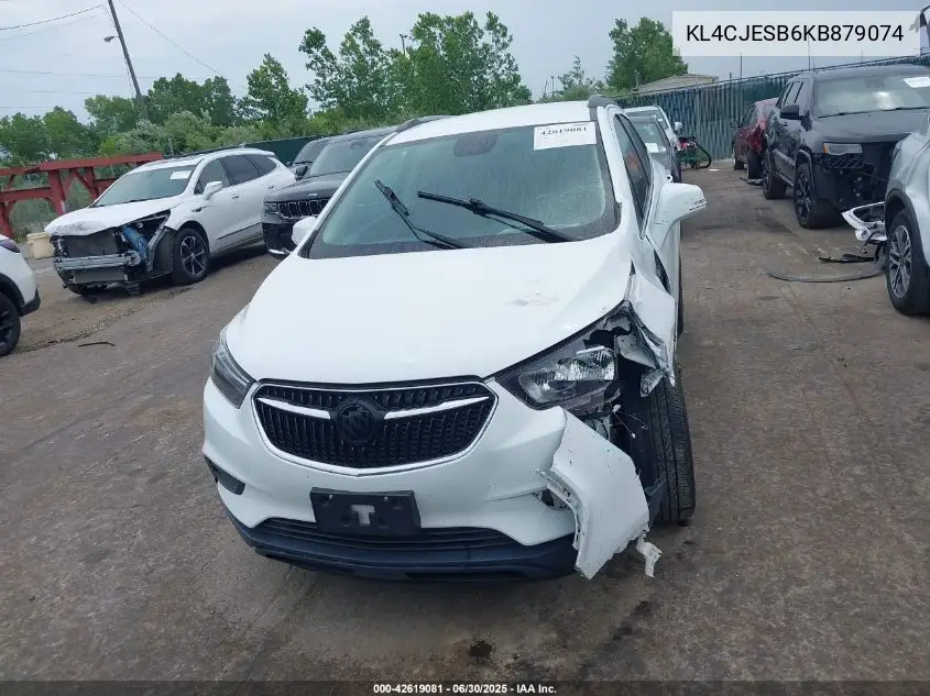 2019 Buick Encore Awd Preferred VIN: KL4CJESB6KB879074 Lot: 42619081