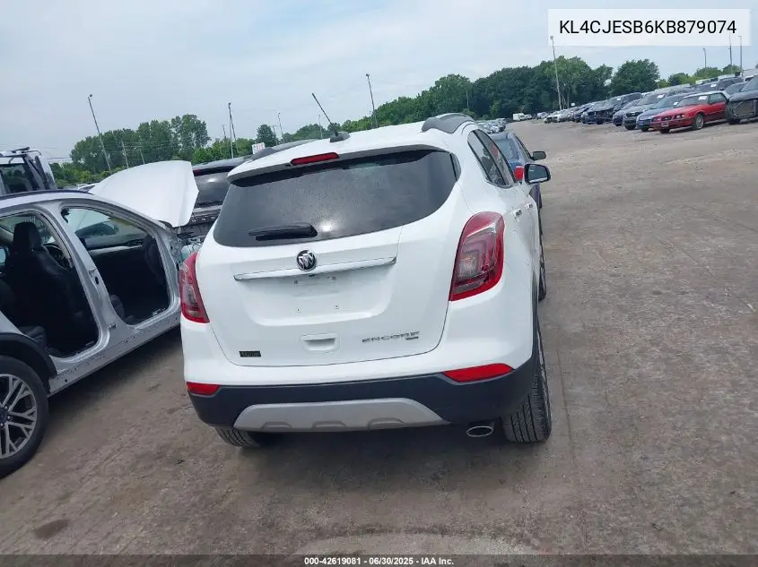 2019 Buick Encore Awd Preferred VIN: KL4CJESB6KB879074 Lot: 42619081