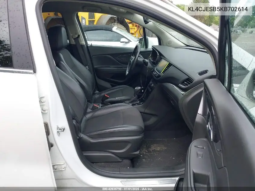 2019 Buick Encore Awd Preferred VIN: KL4CJESB5KB702614 Lot: 42635798