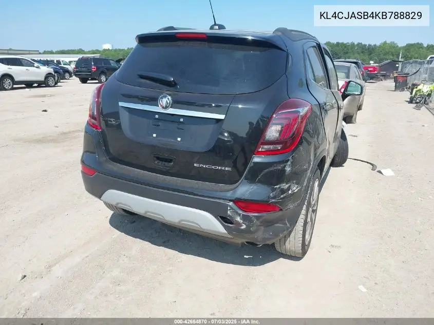 2019 Buick Encore Preferred VIN: KL4CJASB4KB788829 Lot: 42664870
