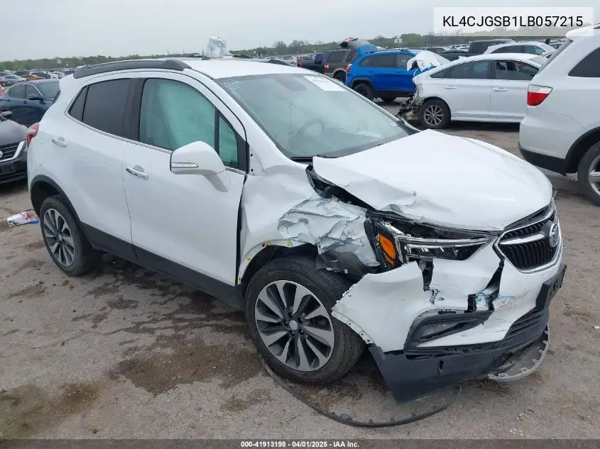 2020 Buick Encore Awd Essence VIN: KL4CJGSB1LB057215 Lot: 41913198