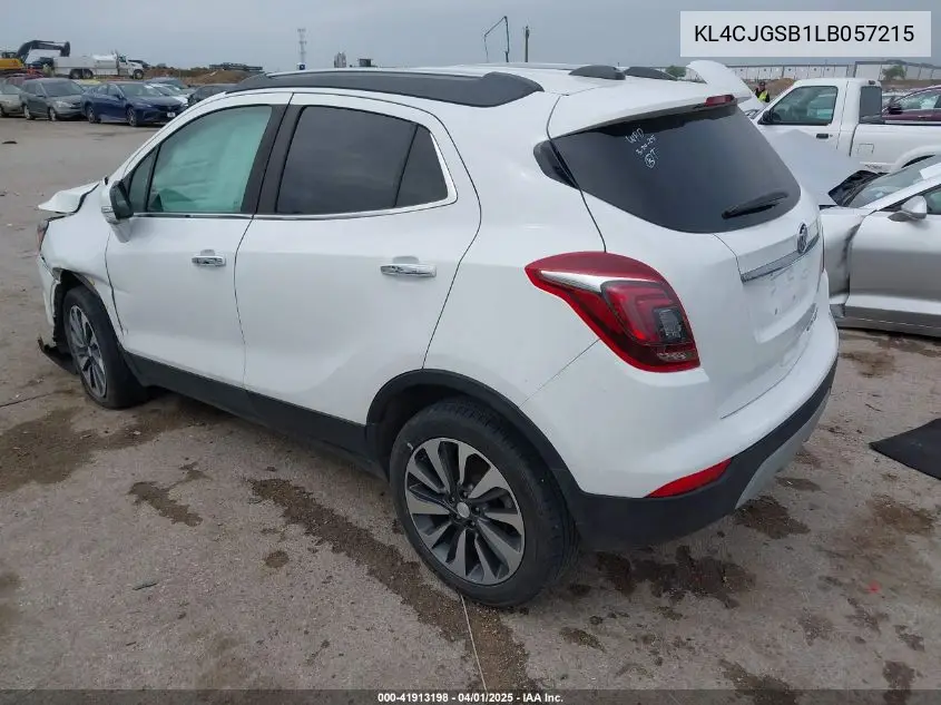 2020 Buick Encore Awd Essence VIN: KL4CJGSB1LB057215 Lot: 41913198