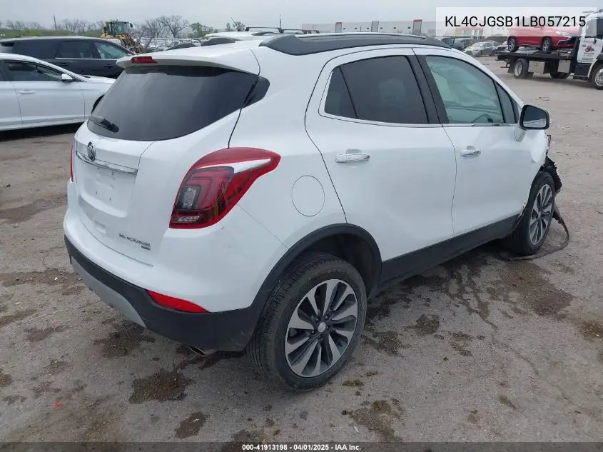 2020 Buick Encore Awd Essence VIN: KL4CJGSB1LB057215 Lot: 41913198
