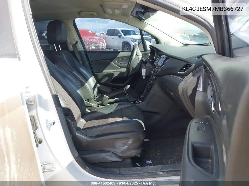 2021 Buick Encore Awd Preferred VIN: KL4CJESM7MB366727 Lot: 41692409