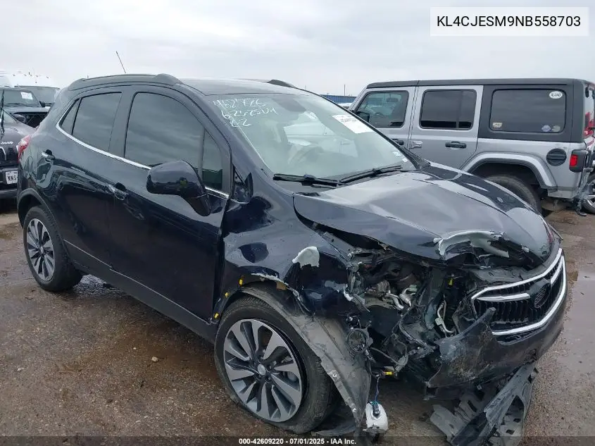 2022 Buick Encore Awd Preferred VIN: KL4CJESM9NB558703 Lot: 42609220